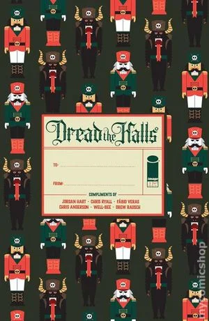 Tapa de Dread The Halls #2026 · Cover C Jordan Hart Wrapped Var