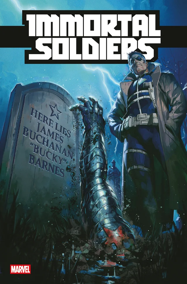 Tapa de Immortal Soldiers #1 · Cover A Ben Harvey