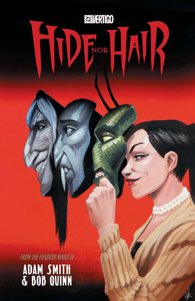Tapa de Hide Nor Hair #1 · Cover A Bob Quinn
