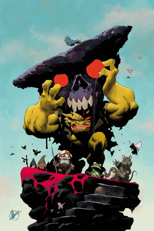 Tapa de Demon #4 · Cover C Matteo Scalera Card Stock Var
