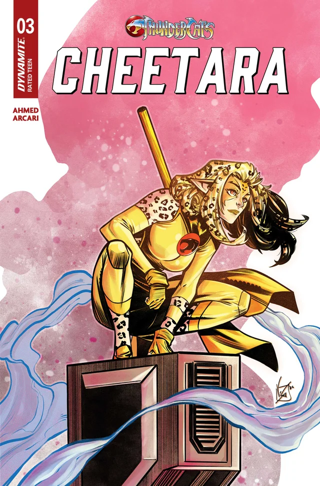 Tapa de Thundercats Cheetara #3 · Cover D Vincenzo Federici Var
