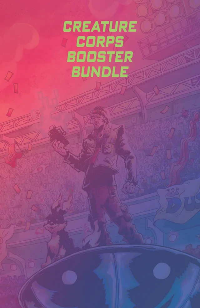 Tapa de Creature Corps #2 · Cover B Jok Booster Bundle Var