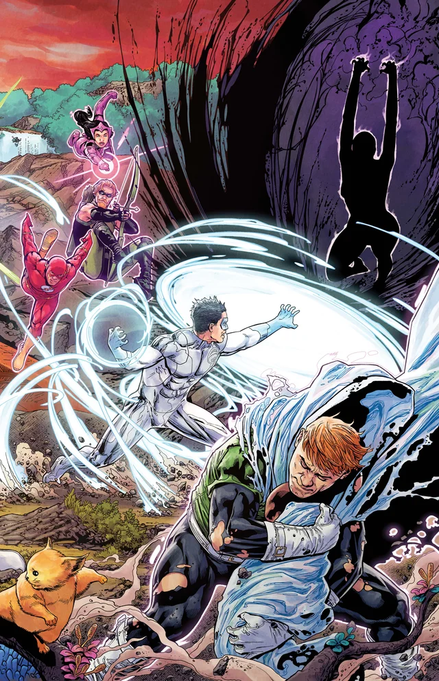 Tapa de Green Lantern Corps #24 · Cover A Fernando Pasarin And Oclair Albert Connecting