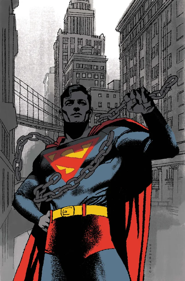 Tapa de Superman The Stranger #4 · Cover C Mark Chiarello Card Stock Var