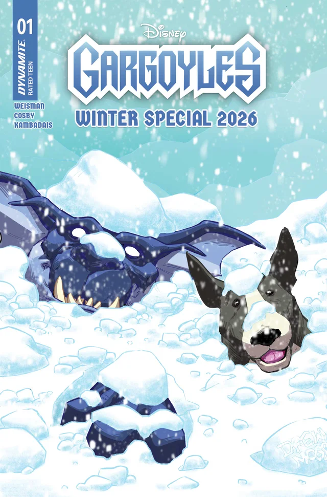 Tapa de Gargoyles Winter Special #2026 · Cover C Drew Moss Var