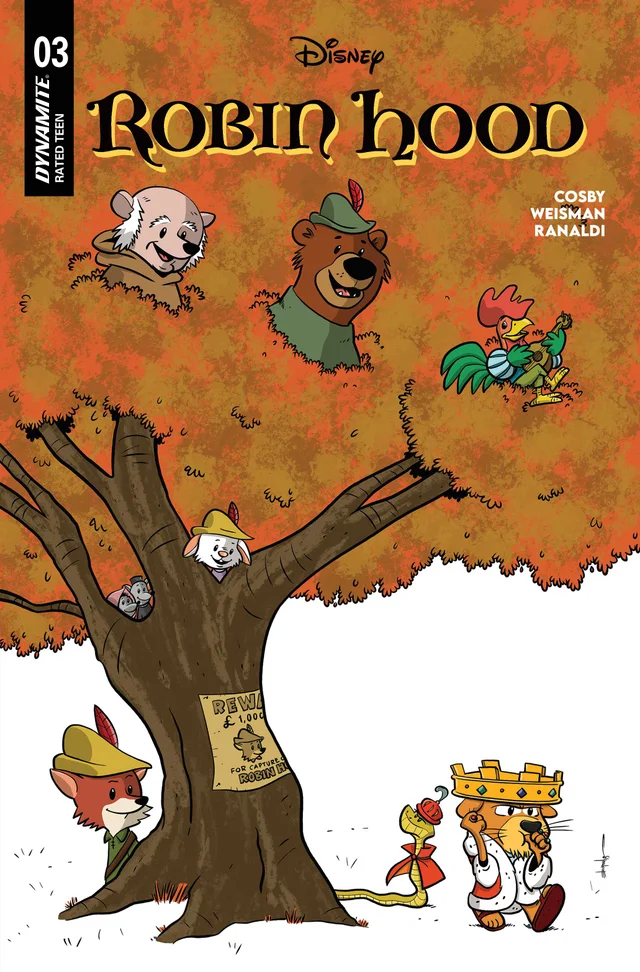 Tapa de Robin Hood #3 · Cover D Chris Eliopoulos Var
