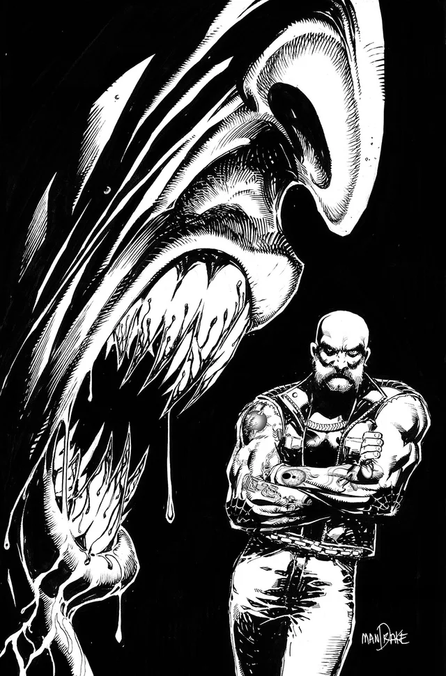 Tapa de Vampire The Masquerade Wake In Hate #1 · Cover G Tom Mandrake Inks Virgin Cardstock Var