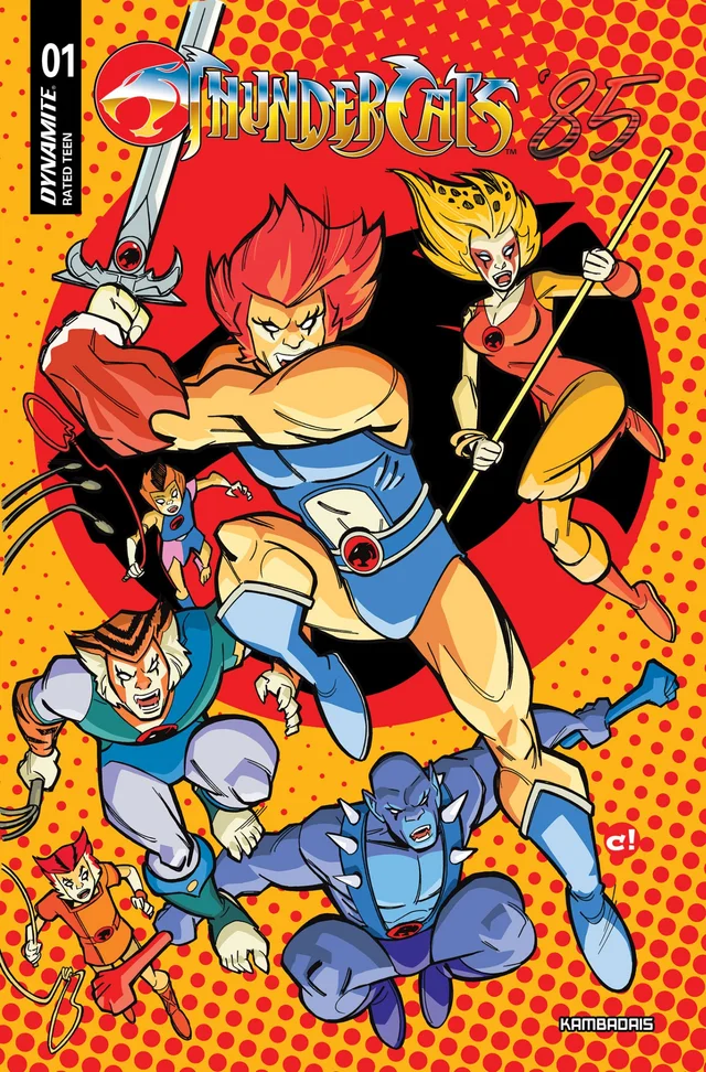 Tapa de Thundercats 85 #1 · Cover C Craig Rousseau Var