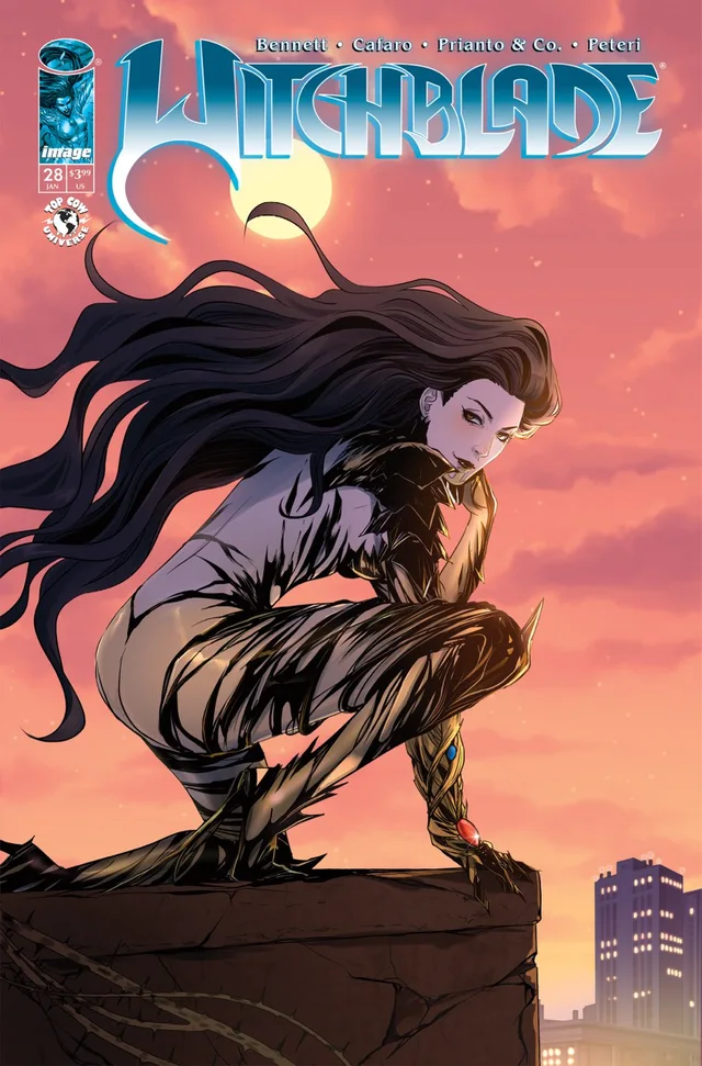 Tapa de Witchblade #28 · Cover B Yishan Li Var