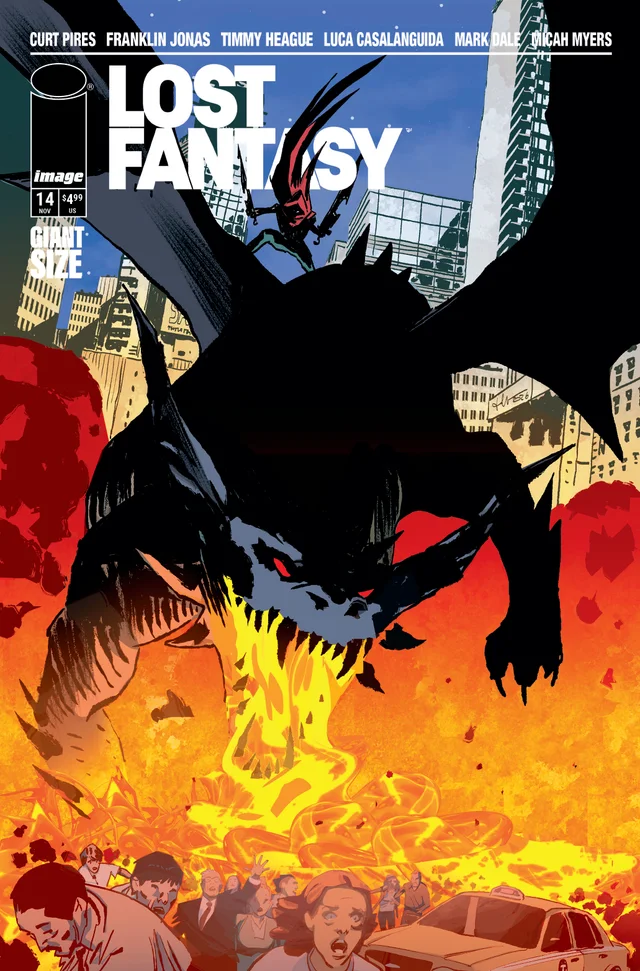 Tapa de Lost Fantasy #14 · Cover A Luca Casalanguida