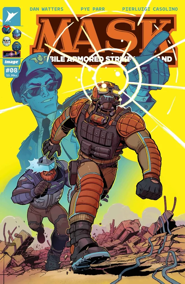 Tapa de Mask #8 · Cover B Nick Bradshaw And Jim Charalampidis Var