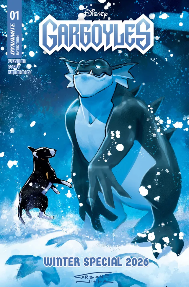 Tapa de Gargoyles Winter Special #2026 · Cover D Domenico Carbone Var