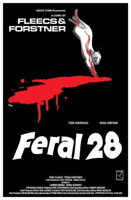 Tapa de Feral #28 · Cover B Tony Fleecs And Trish Forstner Suspiria Homage Var