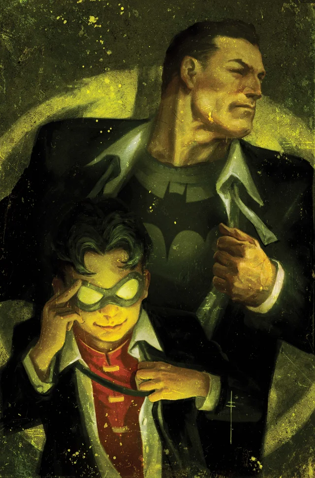 Tapa de Batman And Robin Year One Dynamic Duos #5 · Cover B Sebastian Fiumara Card Stock Var