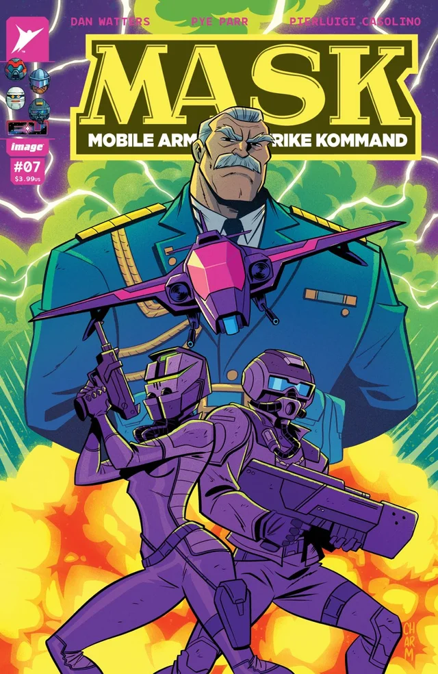 Tapa de Mask #7 · Cover C Derek Charm Var