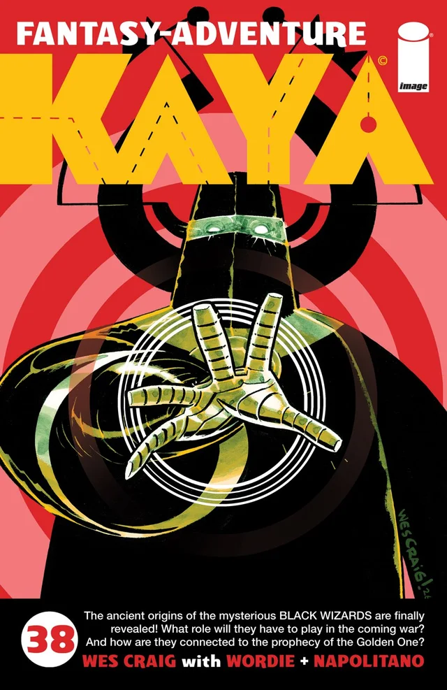 Tapa de Kaya #38 · Cover A Wes Craig