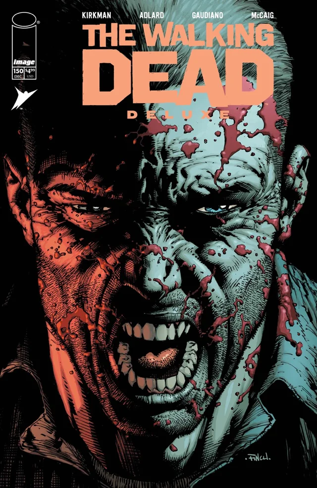 Tapa de Walking Dead Deluxe #150 · Cover A David Finch And Dave Mccaig