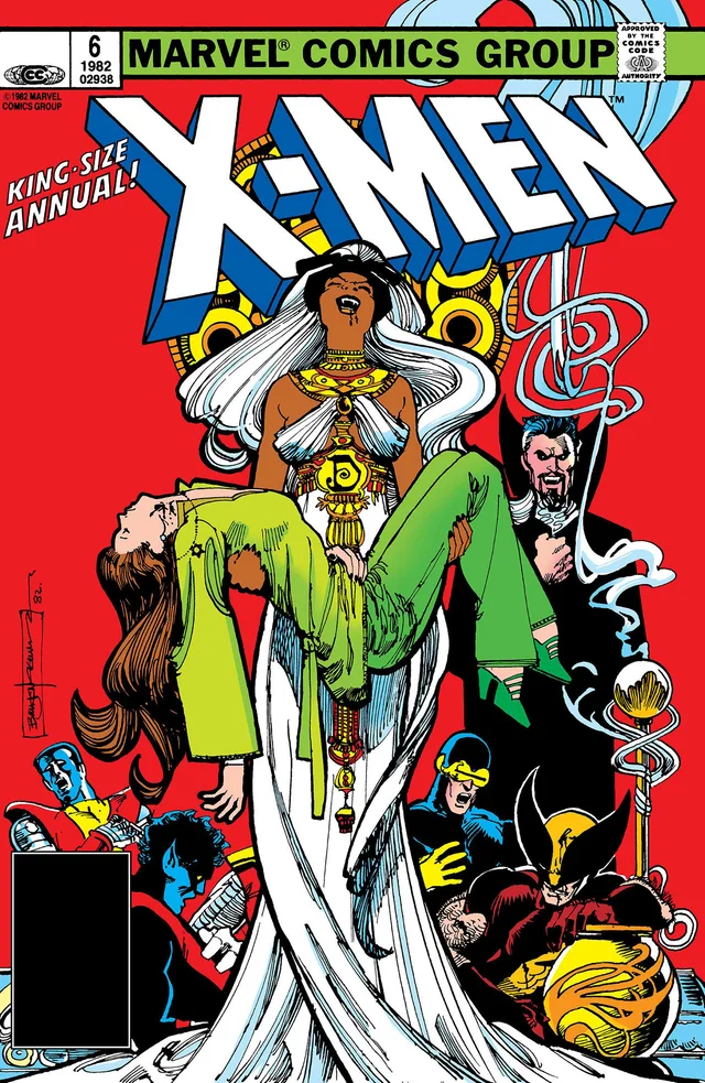 Tapa de X-Men Annual Facsimile Edition #6 · Edición estándar