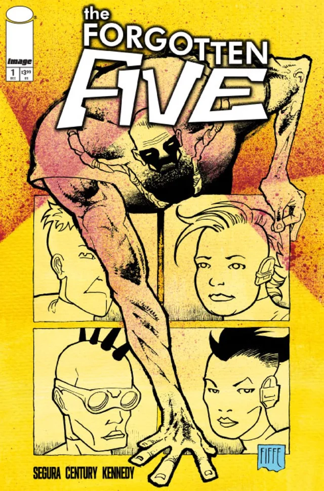 Tapa de Forgotten Five #1 · Cover C Michel Fiffe Var