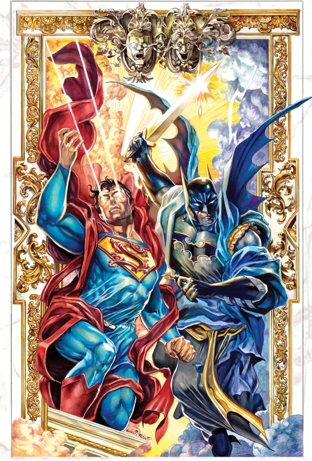 Tapa de Batman Superman Worlds Finest #58 · Cover B Mario Fox Foccillo Card Stock Var