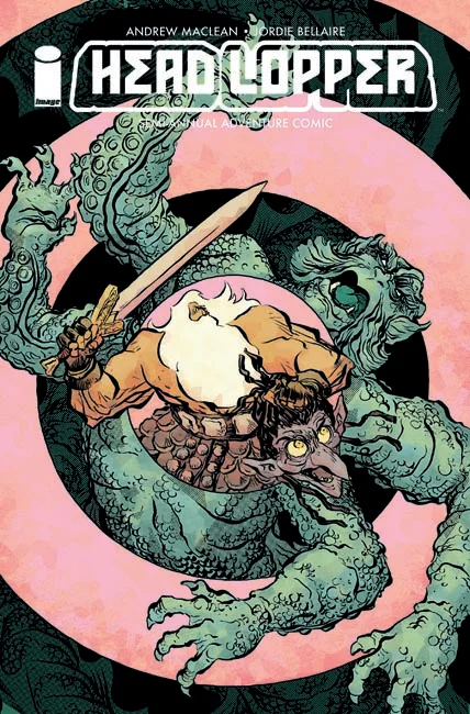 Tapa de Head Lopper #2 · Cover B Jesse Lonergan Var