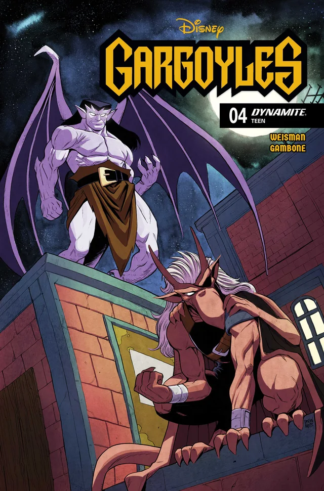 Tapa de Gargoyles #4 · Cover B Drew Moss Var