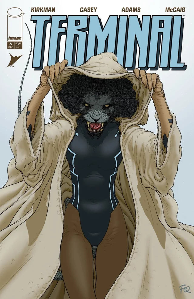 Tapa de Terminal #6 · Cover G Frank Quitely Var