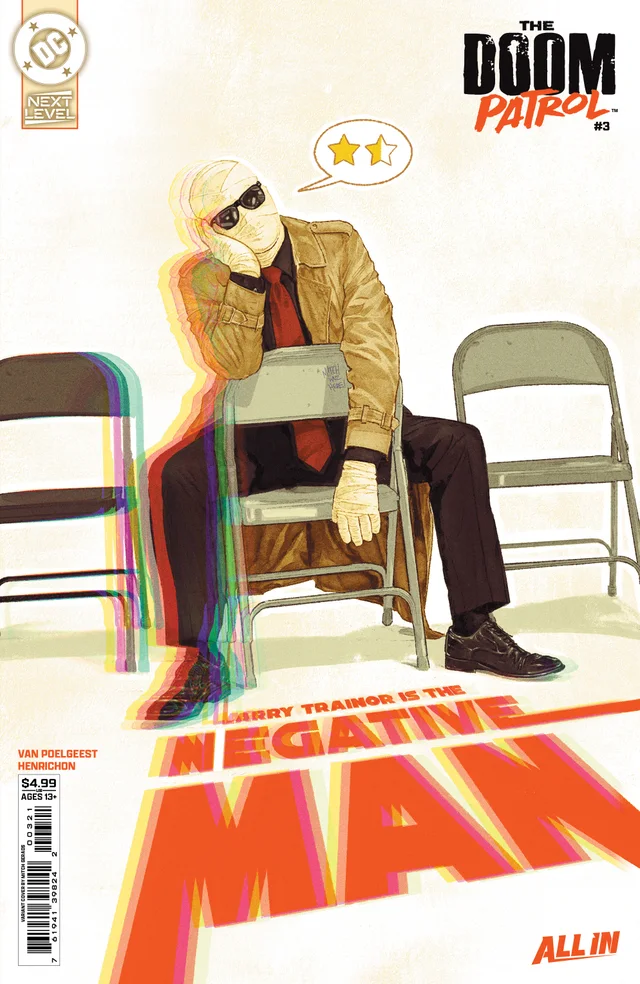Tapa de Doom Patrol #3 · Cover B Mitch Gerads Card Stock Var