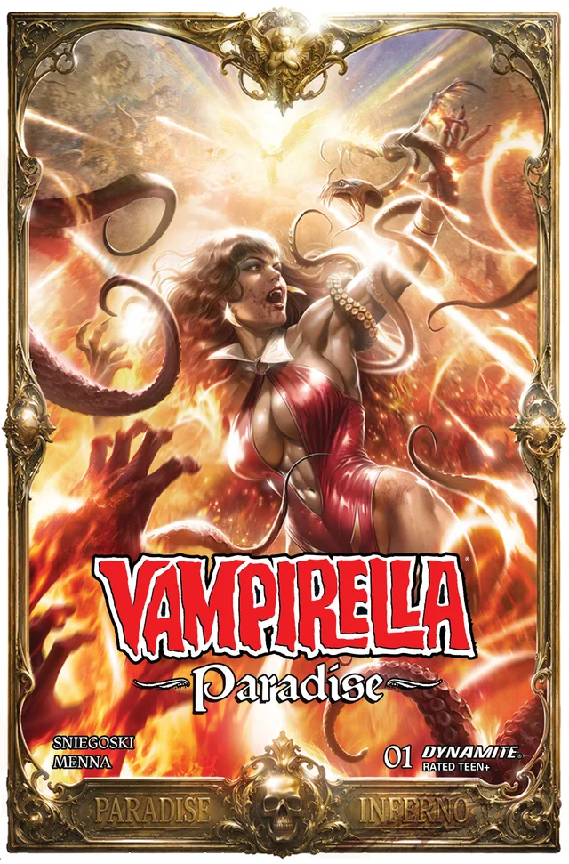 Tapa de Vampirella Paradise #1 · Cover A Francesco Mattina Var