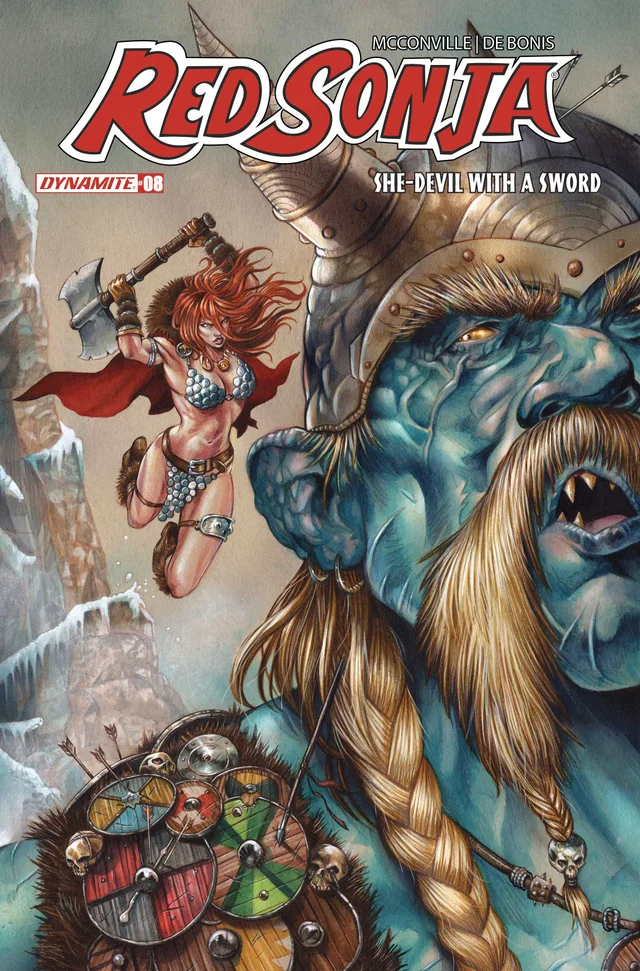 Tapa de Red Sonja She Devil With A Sword #8 · Cover D Mike Rooth Var