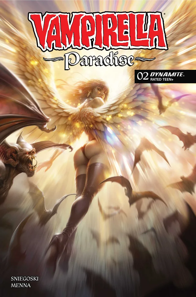Tapa de Vampirella Paradise #2 · Cover A Francesco Mattina