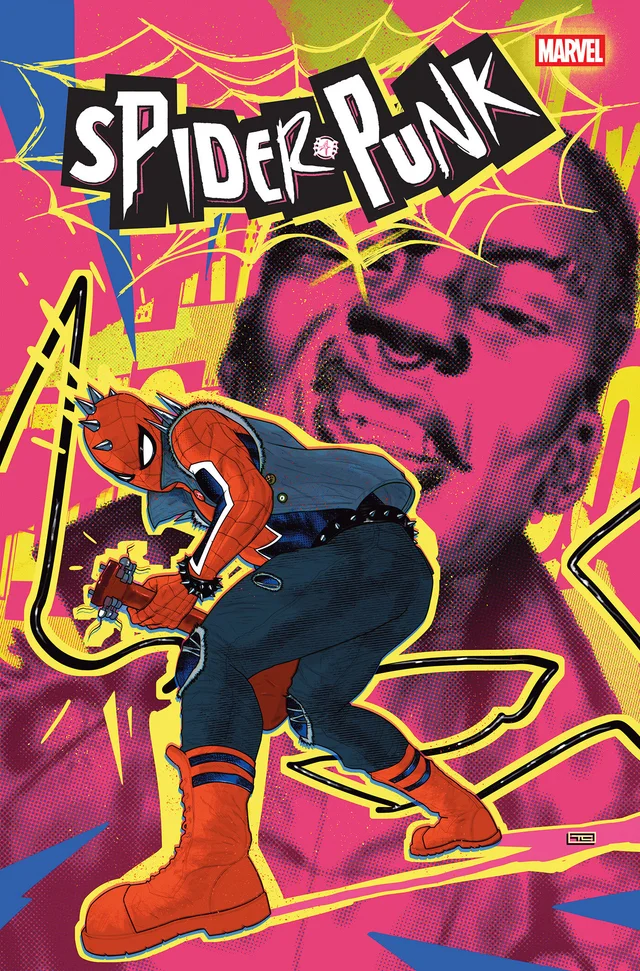 Tapa de Spider-Punk #1 · Cover A Taurin Clarke