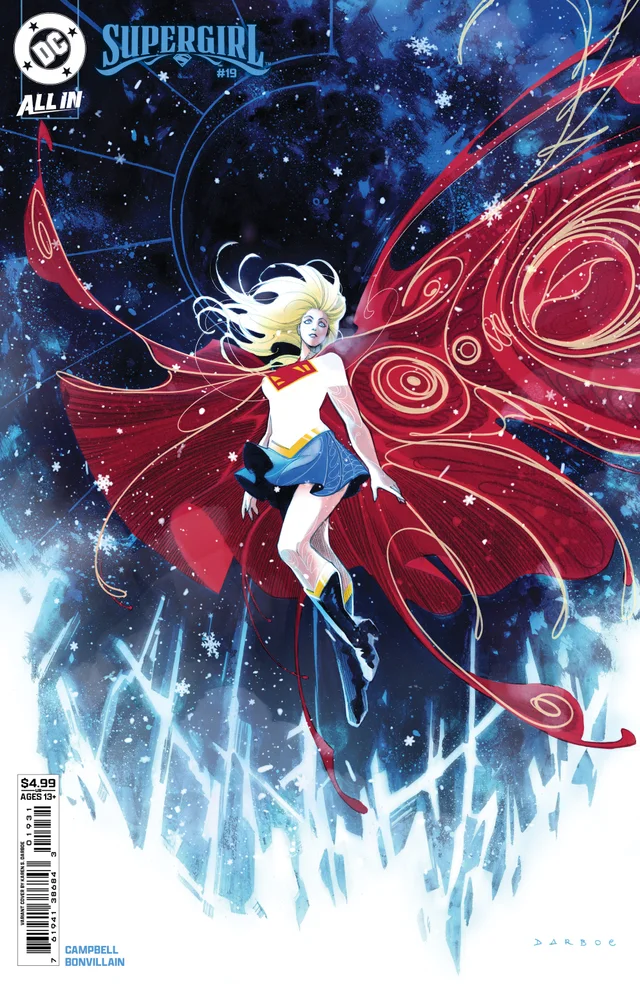 Tapa de Supergirl #19 · Cover C Karen S Darboe Card Stock Var