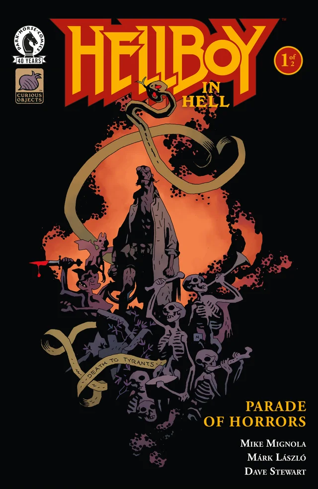 Tapa de Hellboy In Hell: Parade Of Horrors #1 · Cover B