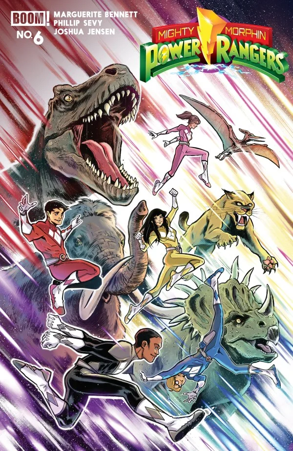 Tapa de Mighty Morphin Power Rangers #6 · Cover A Main
