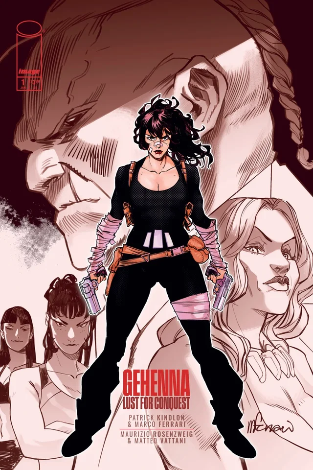 Tapa de Gehenna Lust For Conquest #1 · Cover F Marco Ferrari Var