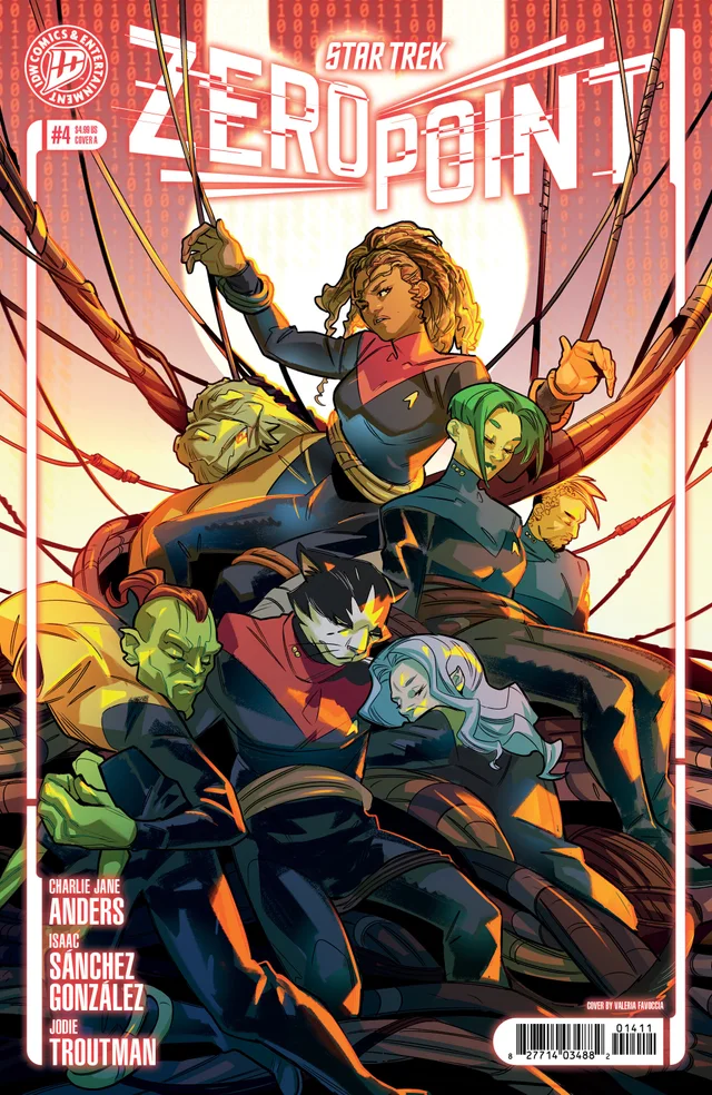 Tapa de Star Trek: Zero Point #4 · Cover A