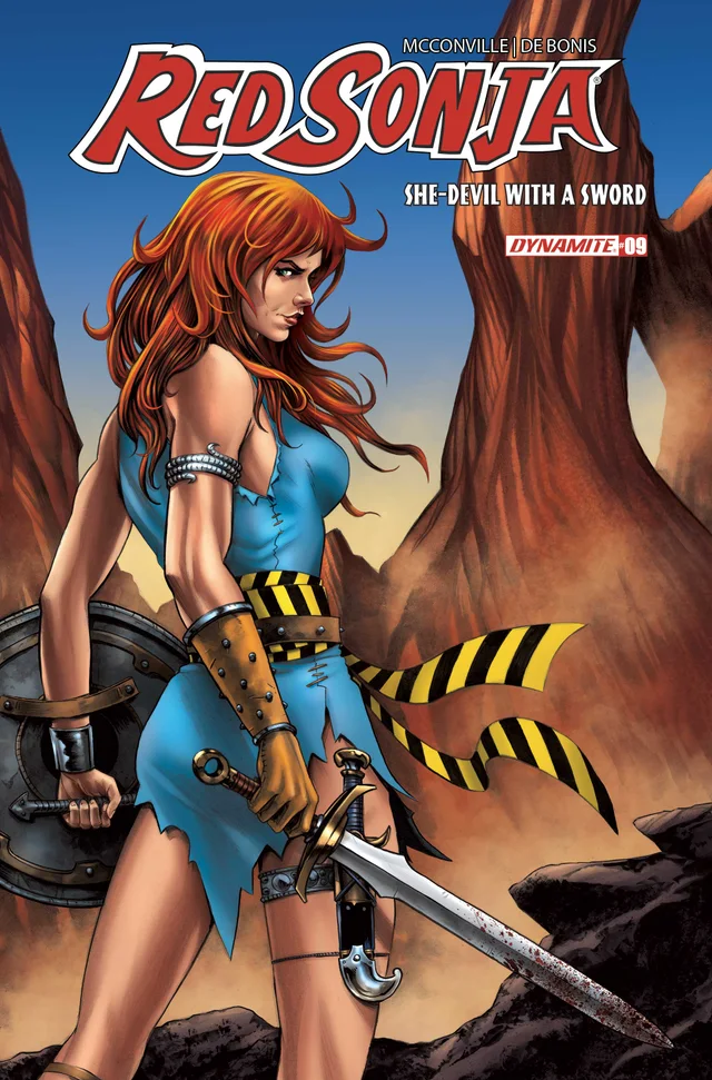 Tapa de Red Sonja Shedevil With A Sword #9 · Cover D Mike Rooth Var