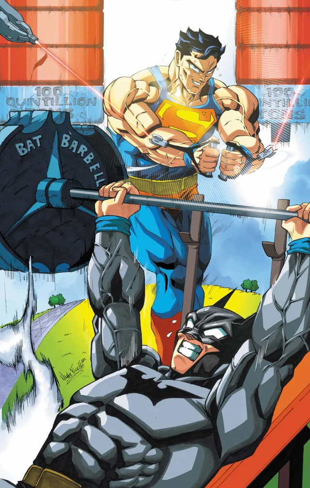 Tapa de Batman Superman Worlds Finest #57 · Cover B Mario Fox Foccillo Card Stock Var