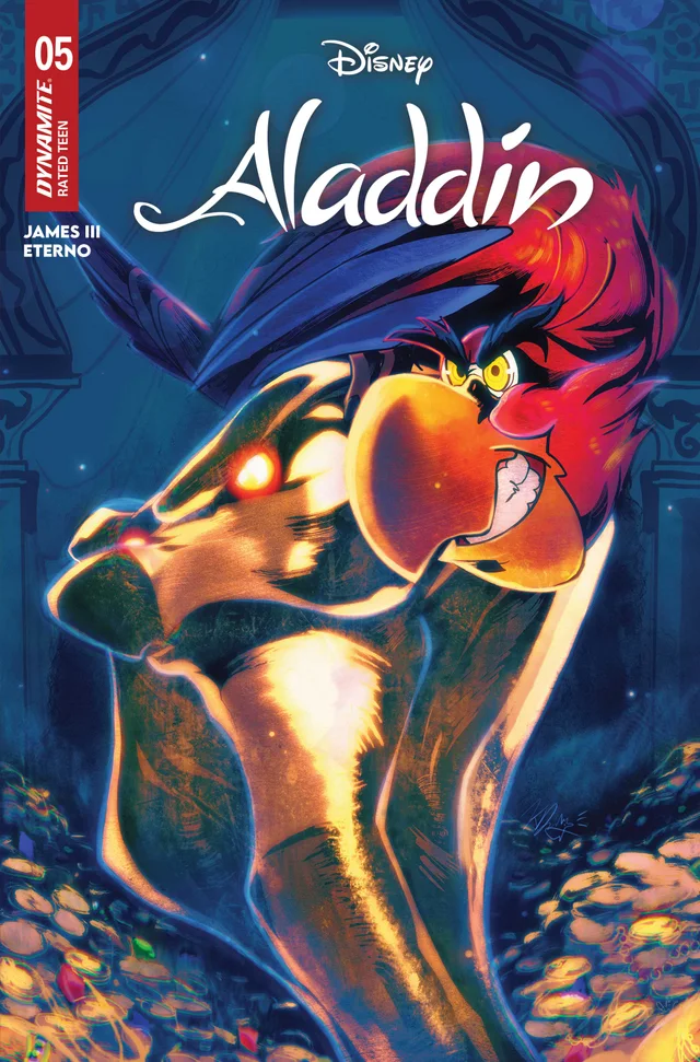 Tapa de Aladdin #5 · Cover B Kenya Danino Var