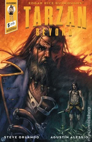 Tapa de Tarzan Beyond #5 · Cover C
