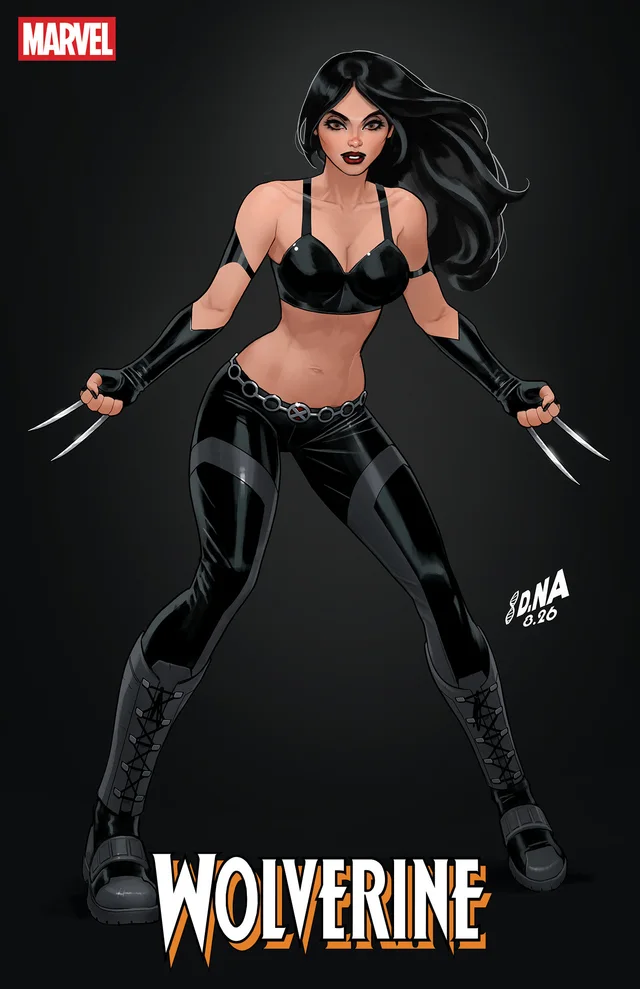 Tapa de Wolverine #30 · Cover B David Nakayama Color Block Black Variant
