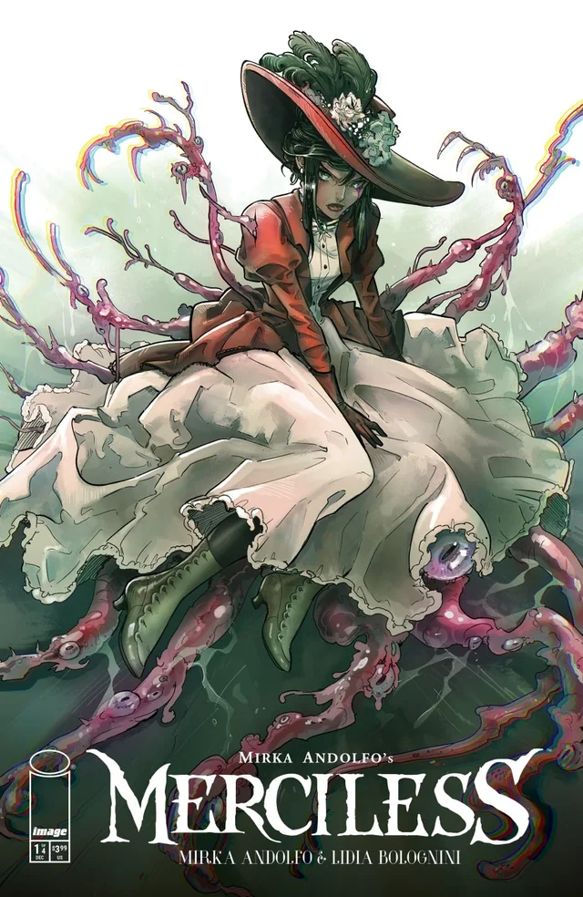 Tapa de Merciless #1 · Cover B Lidia Bolognini Var