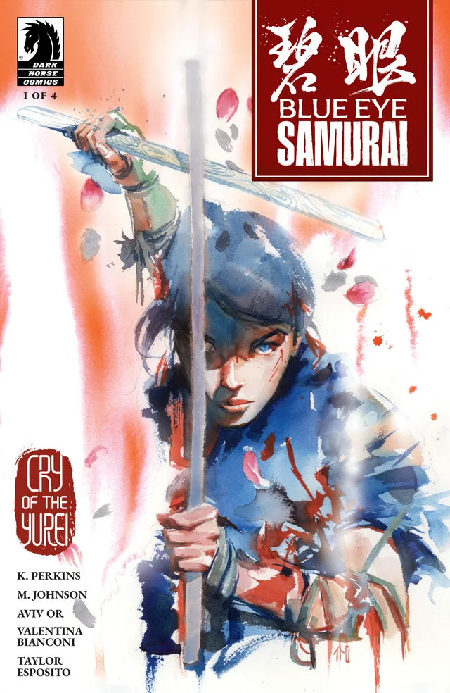 Tapa de Blue Eye Samurai: Cry Of The Yurei #1 · Cover B
