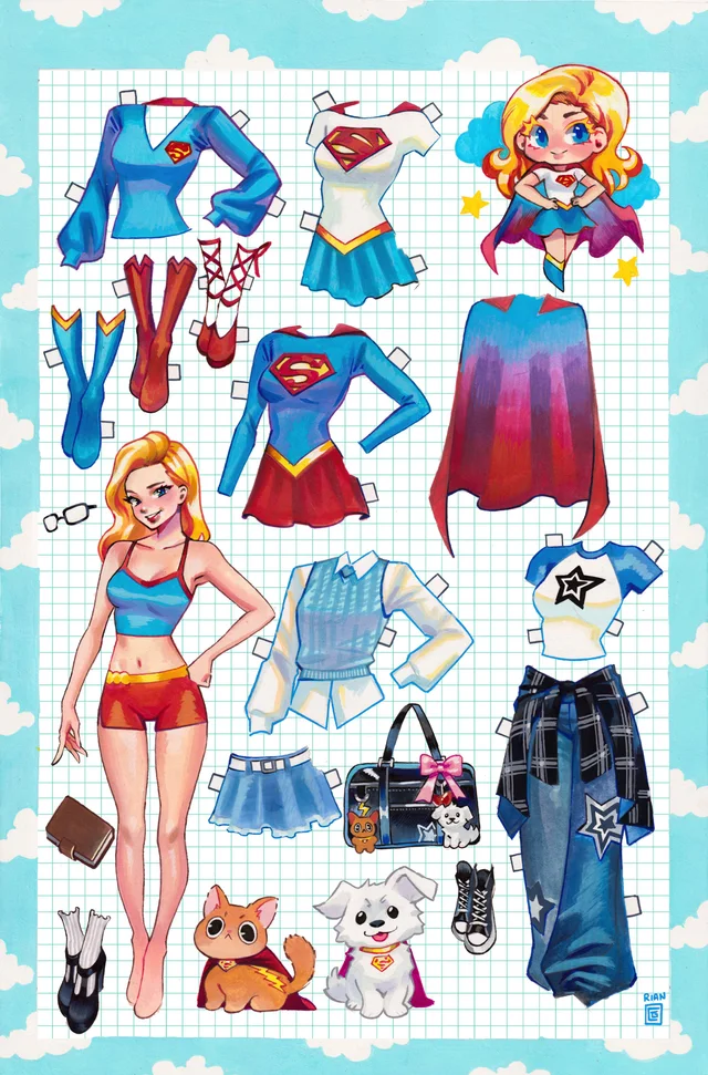 Tapa de Supergirl #21 · Cover C Rian Gonzales Card Stock Var