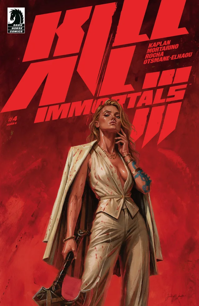 Tapa de Kill All Immortals III #4 · Cover B