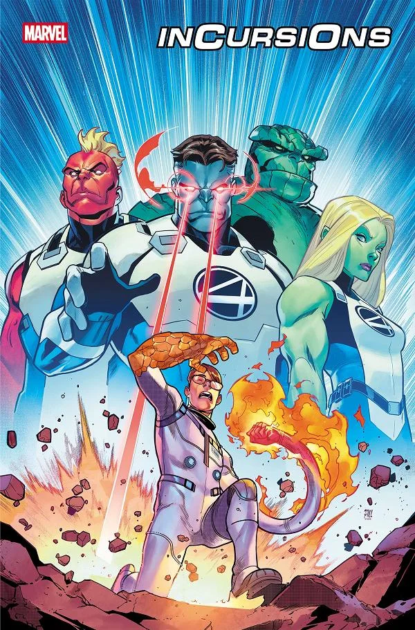 Tapa de Fantastic Four: Incursions #1 · Cover B By Paco Medina