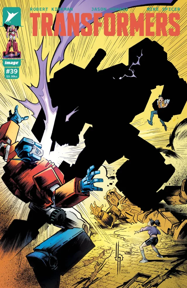 Tapa de Transformers #39 · Cover A Jason Howard
