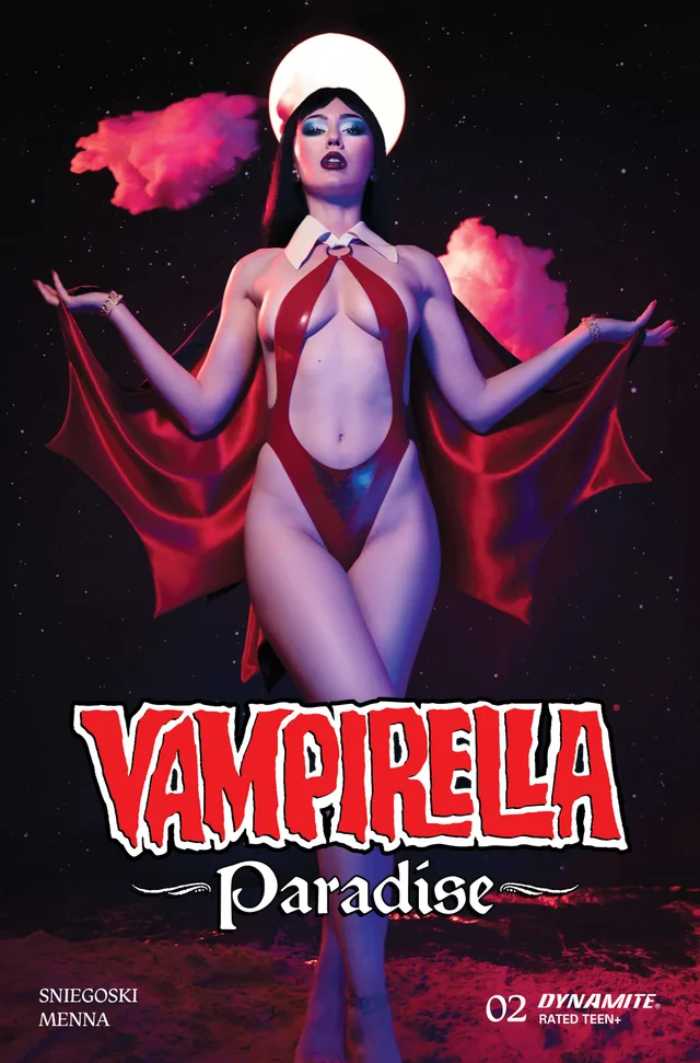 Tapa de Vampirella Paradise #2 · Cover D Cosplay Lauren Delorean Var