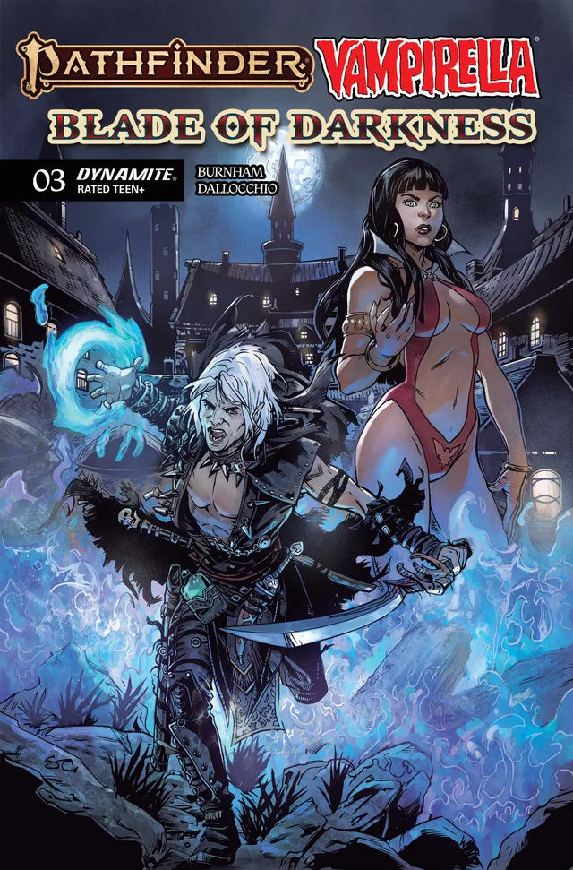 Tapa de Pathfinder Vampirella Blade Of Darkness #3 · Cover A Steven Cummings